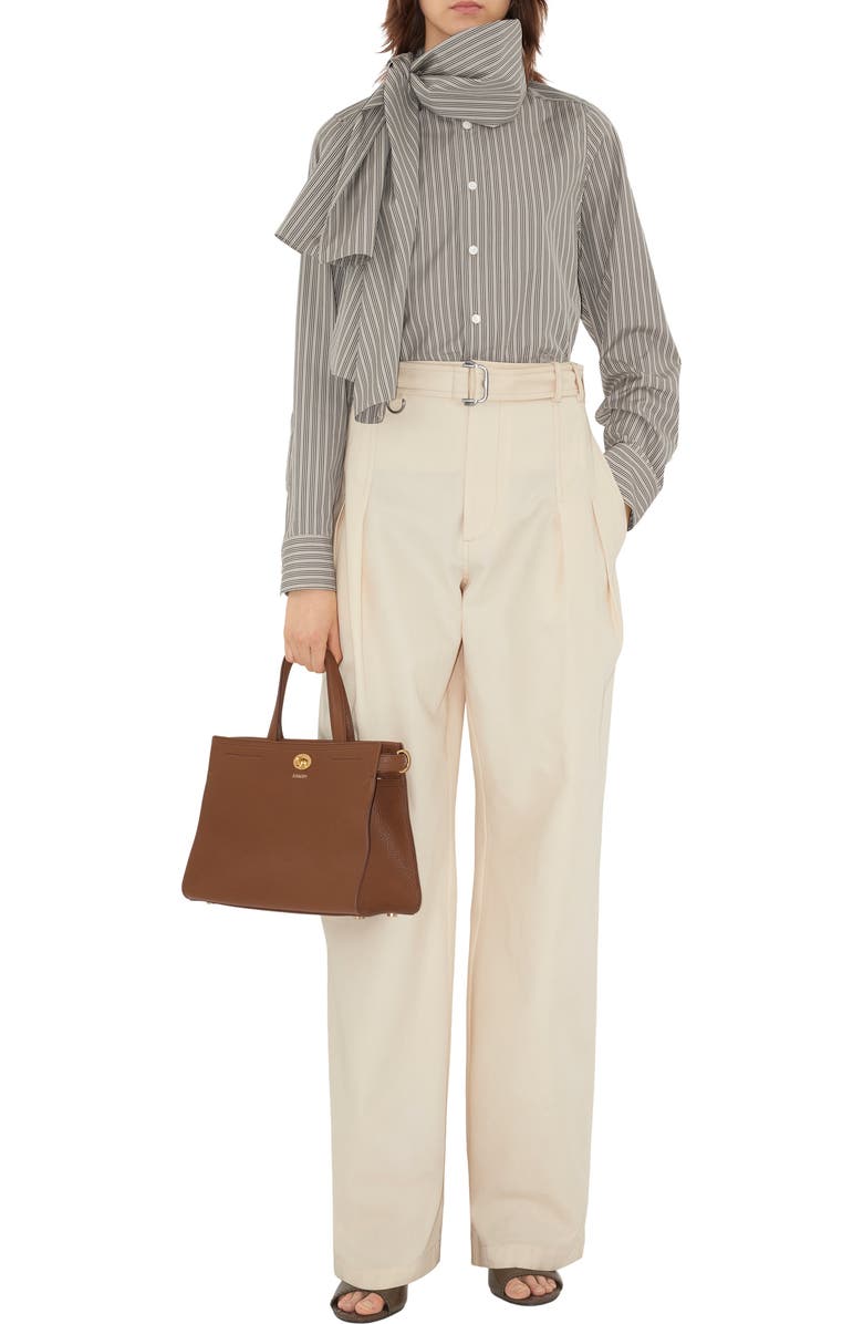 Burberry Small Cotswolds Tote, Alternate, color, Hazel