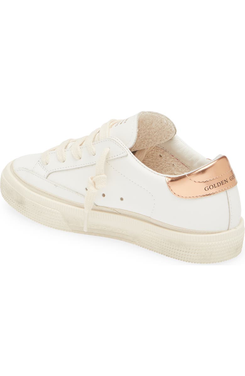 Golden Goose Kids' May Genuine Calf Hair Low Top Sneaker, Alternate, color,