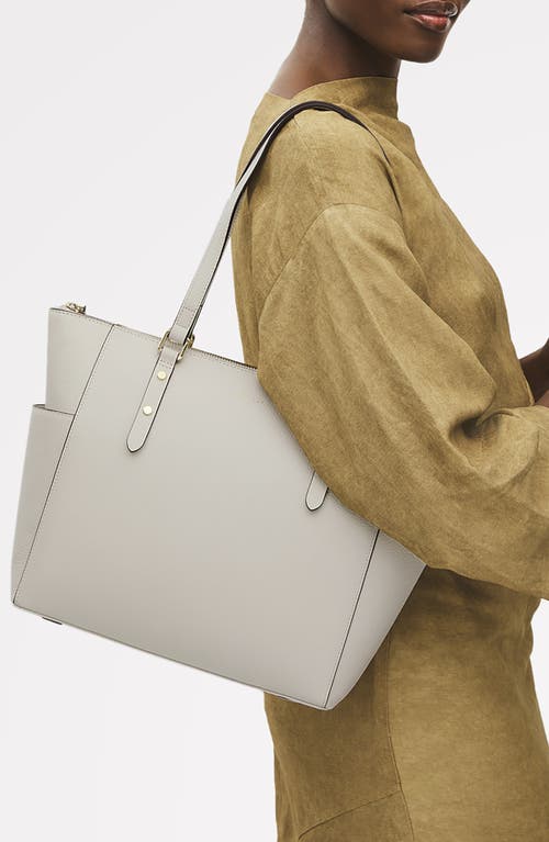 Radley Silk Street Large Ziptop Shoulder Bag In Gray