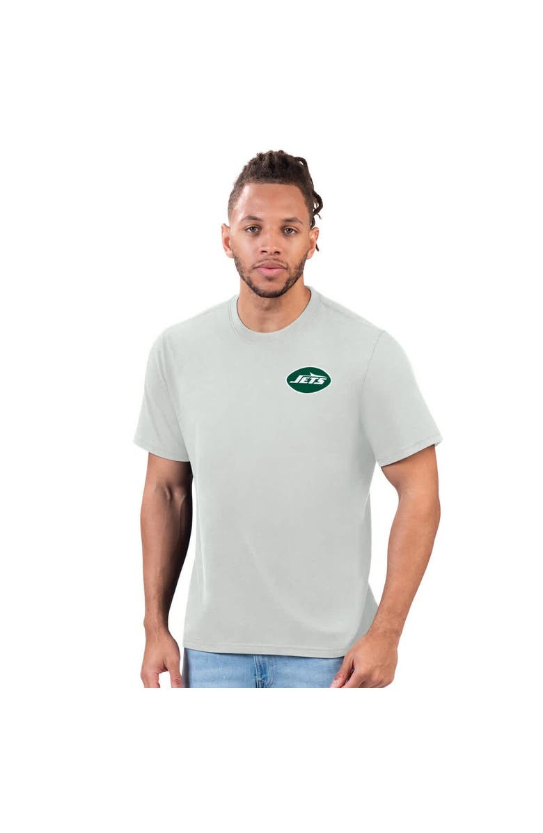Margaritaville Men's Margaritaville Gray New York Jets Time Flies T-Shirt, Alternate, color, Gray