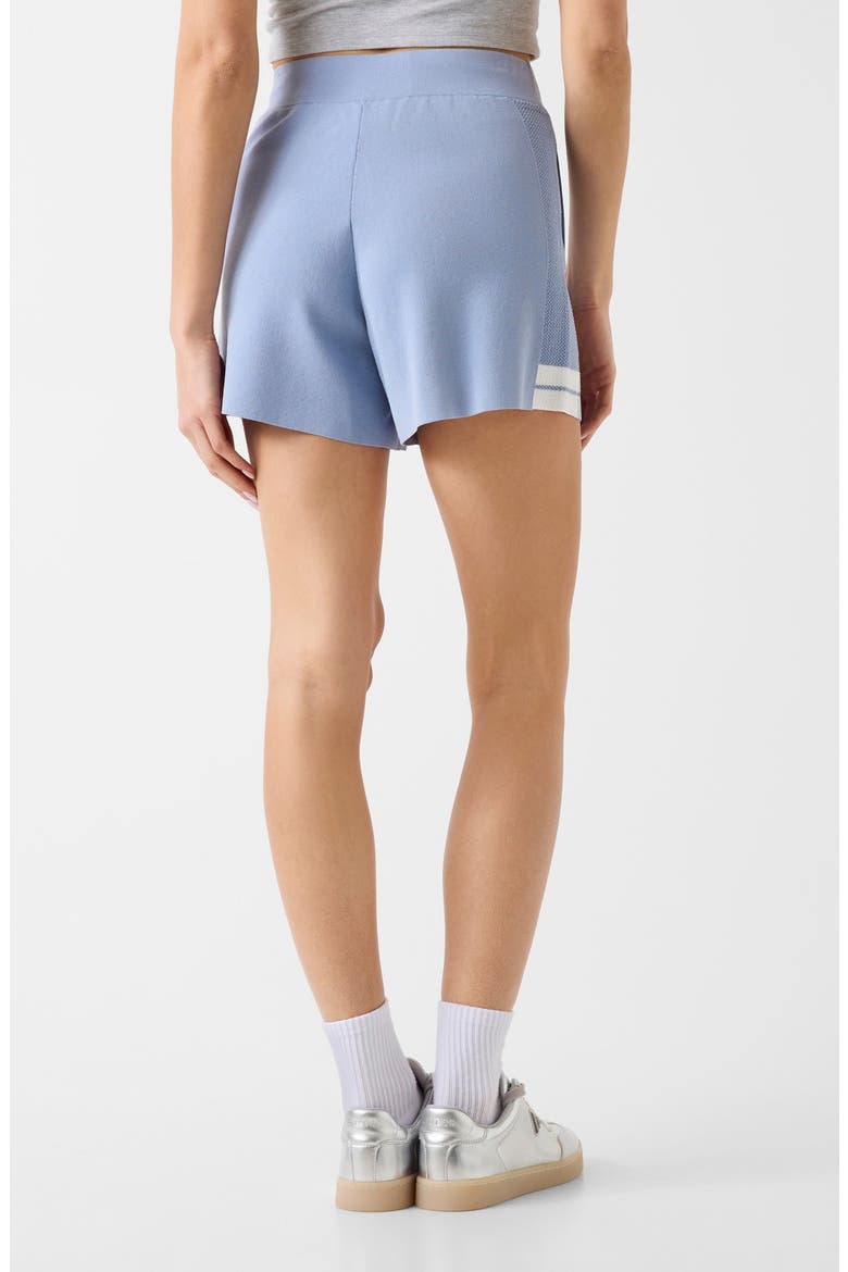 Gabry Cutoff Shorts, Alternate, color, OPEN BLUE