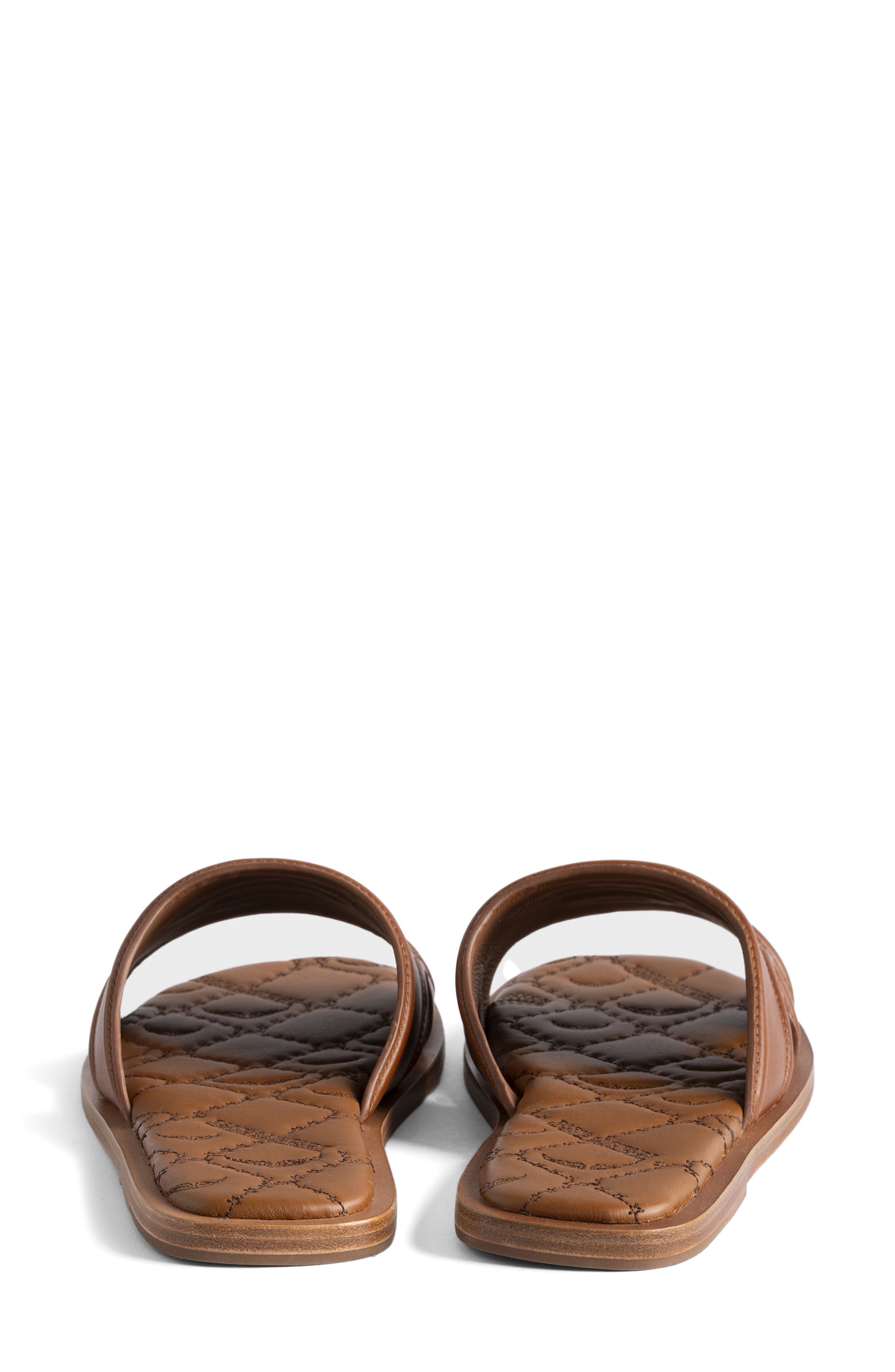 Zadig & Voltaire Beach Monogram Slide Sandal, Alternate, color, 