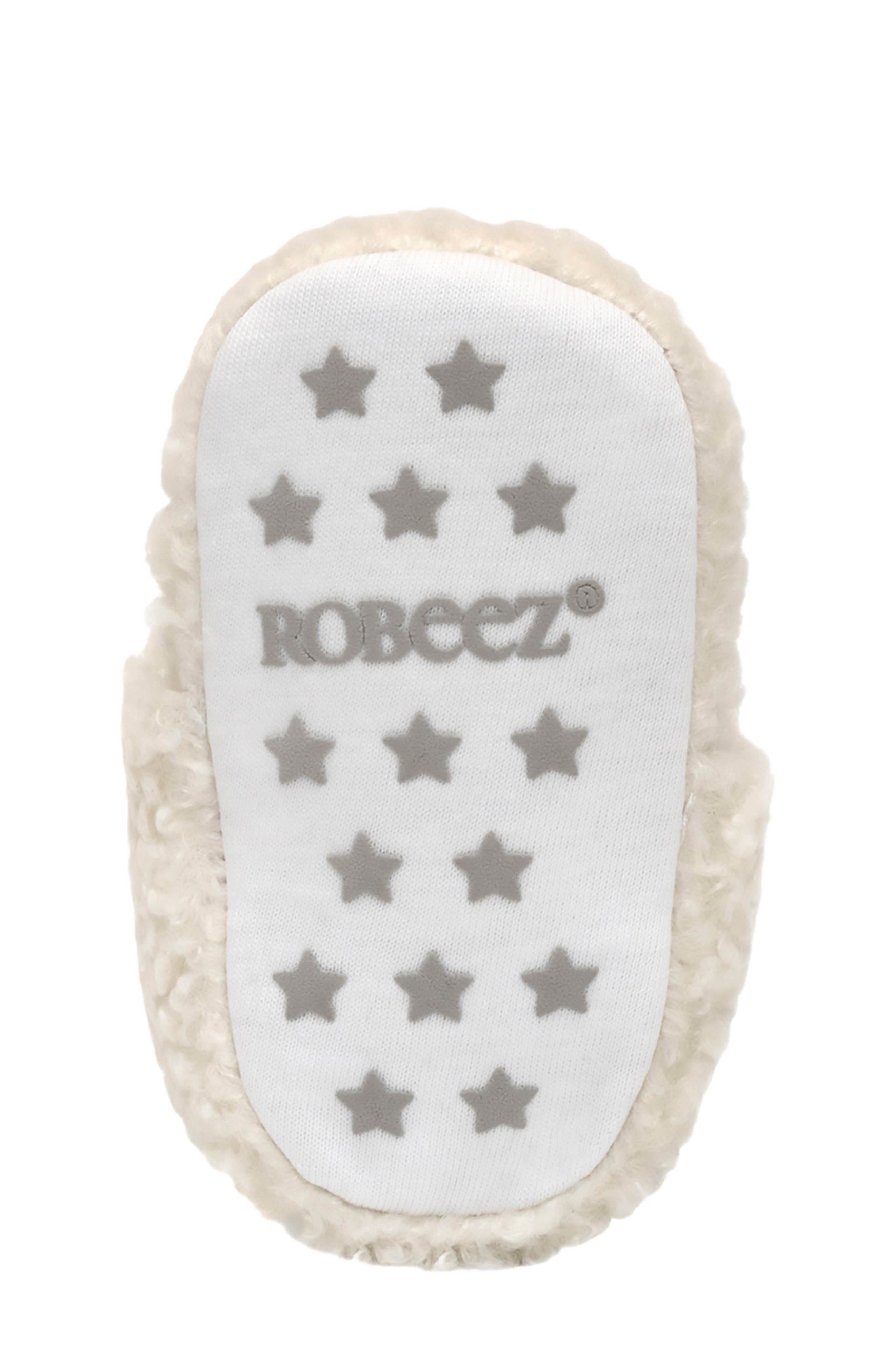 Robeez<sup>®</sup> Faux Shearling Bootie, Alternate, color, Beige