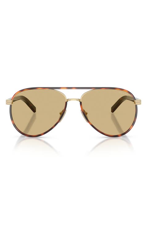 59mm Pilot Sunglasses