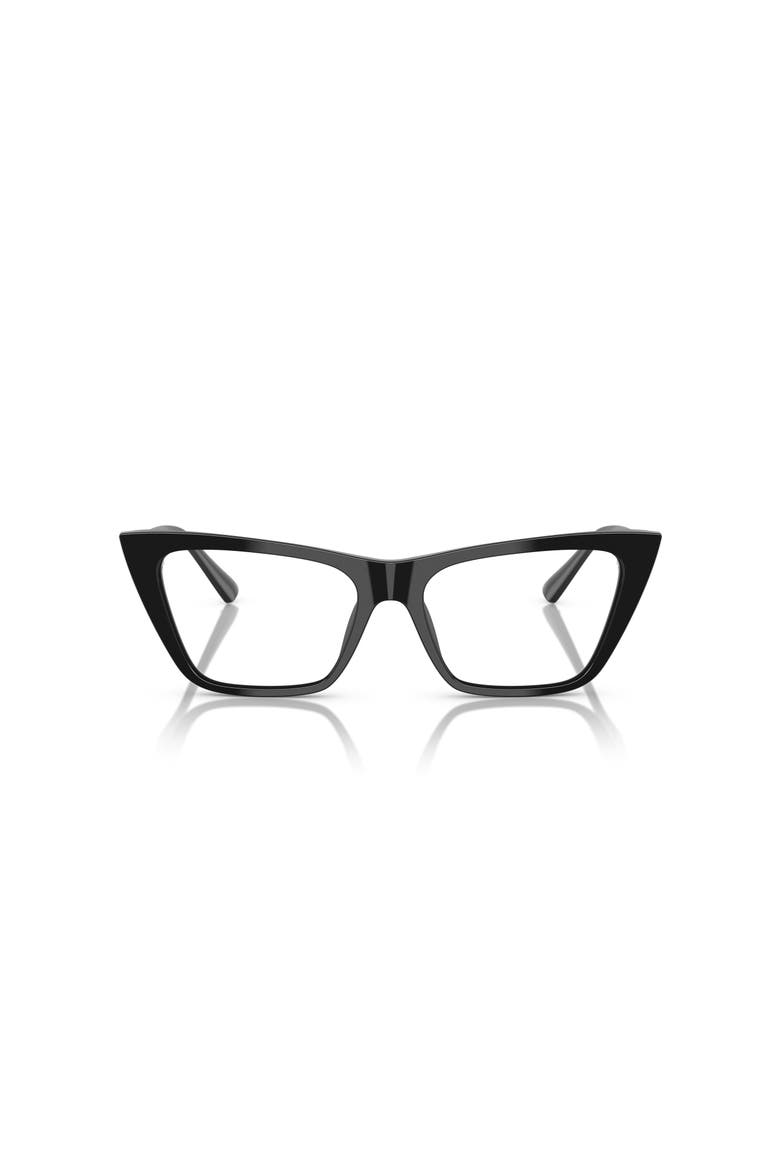 54mm Cat Eye optical glasses, Alternate, color, Black