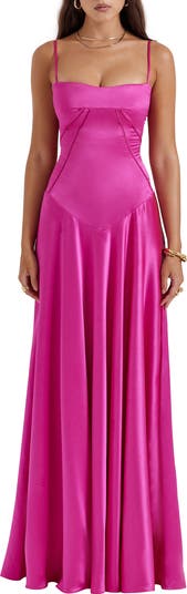 chinese dress ladies Anabella Black Lace Up Maxi Dress  FOIOR