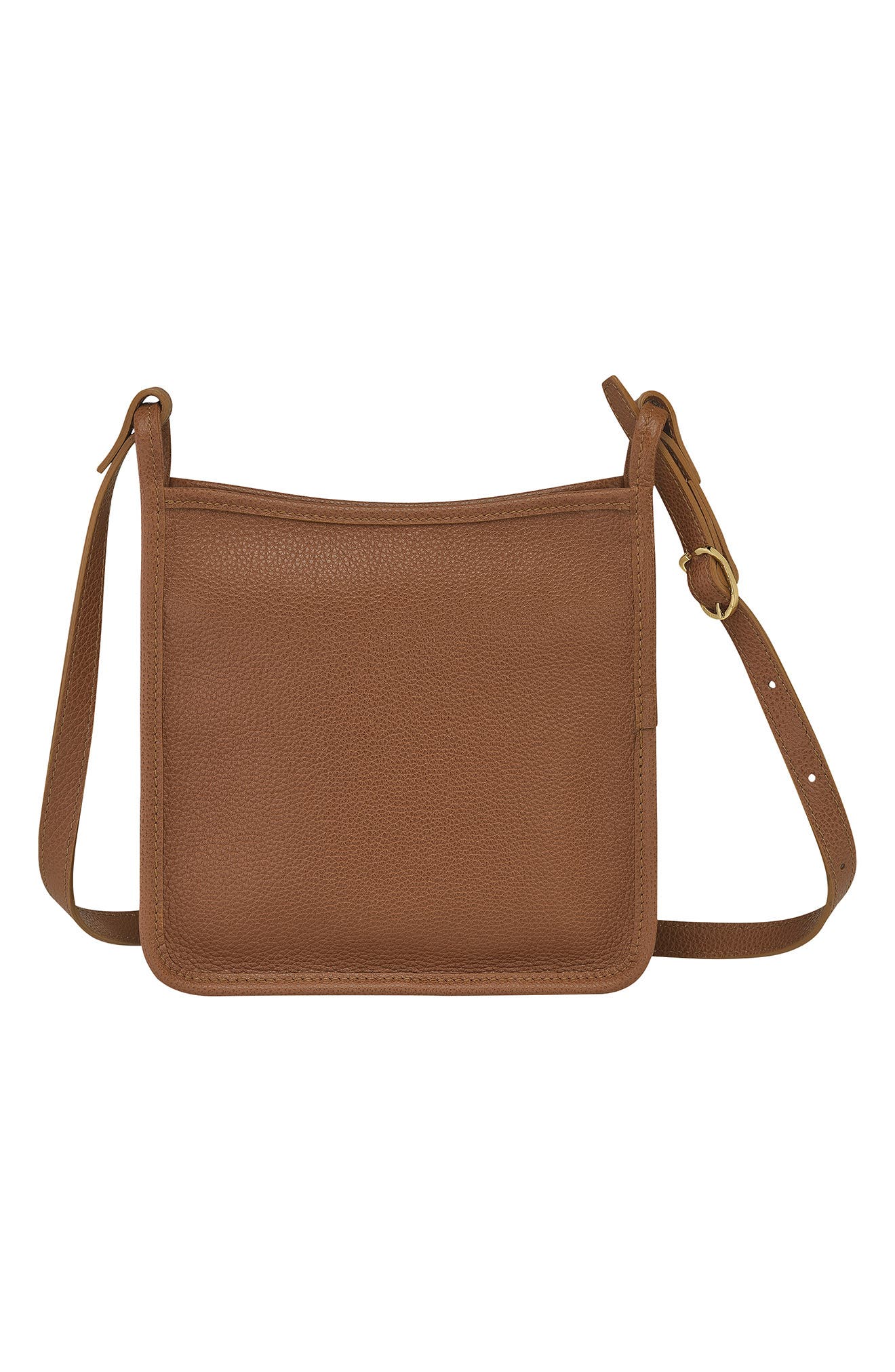 Small Le Foulonné Leather Crossbody Bag, Alternate, color, CARAMEL