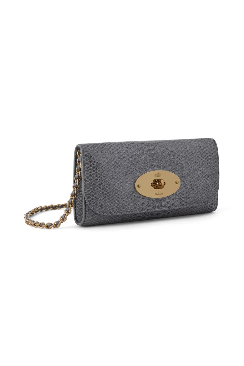 Lily Chain Wallet, Alternate, color, Foggy Grey