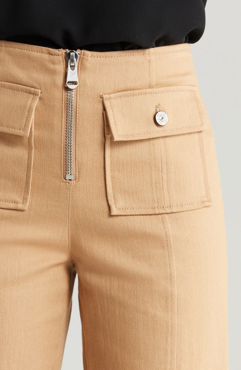 Cinq à Sept Azure Wide Leg Pants, Alternate, color, Sahara