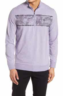 TravisMathew Floaties Quarter Zip Pullover