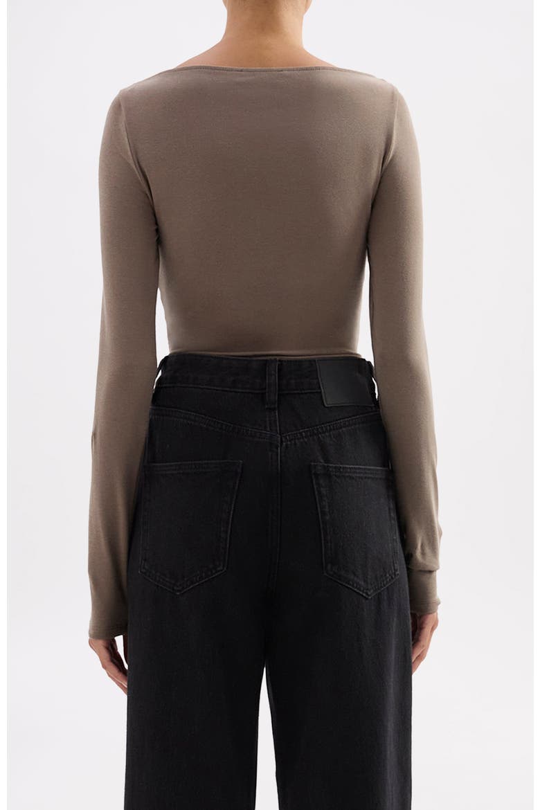 Daniya Top, Alternate, color, Truffle