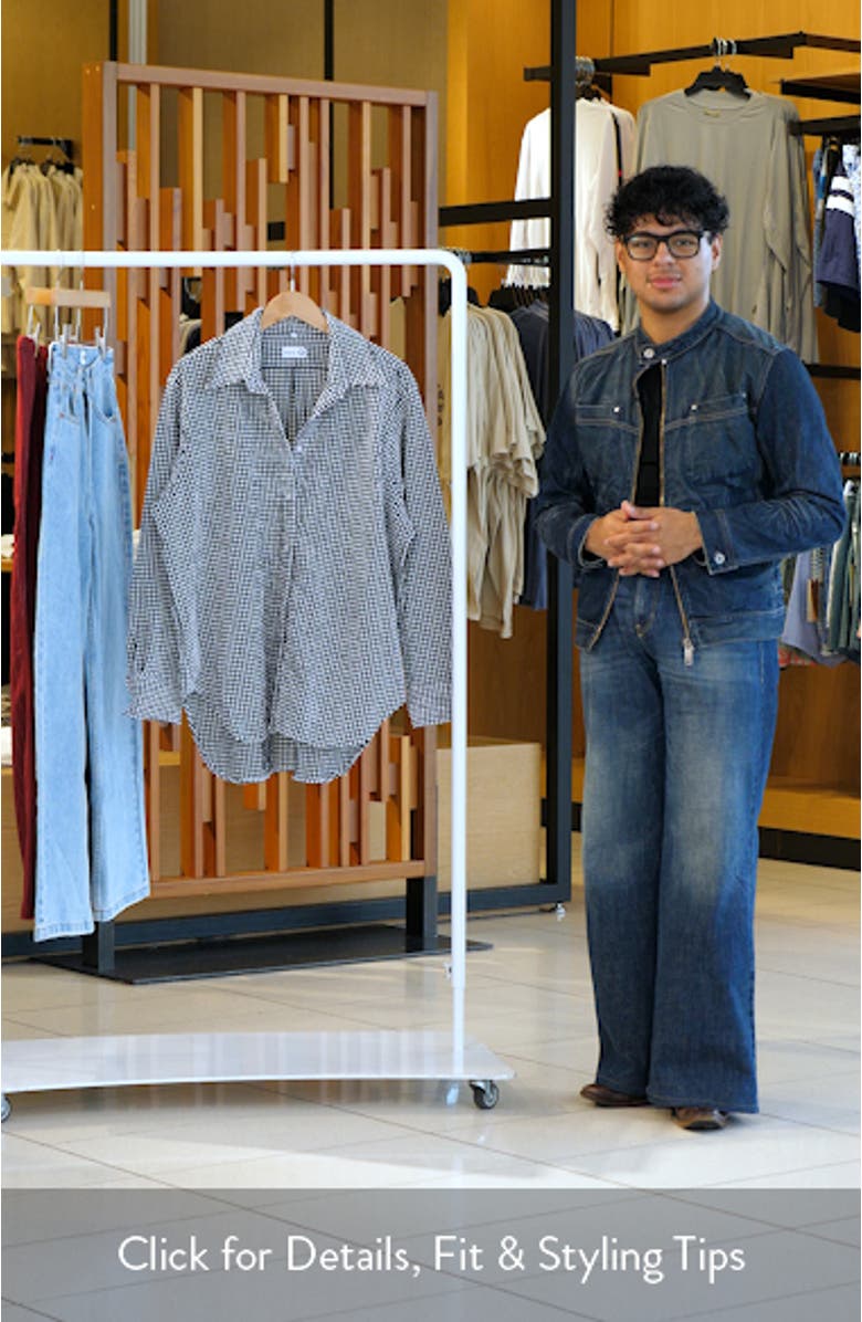 Oversize Cover-Up Shirt, sales video thumbnail