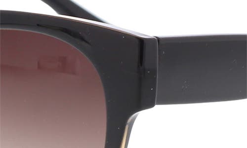 Bcbg 51mm Gradient Round Sunglasses In Black
