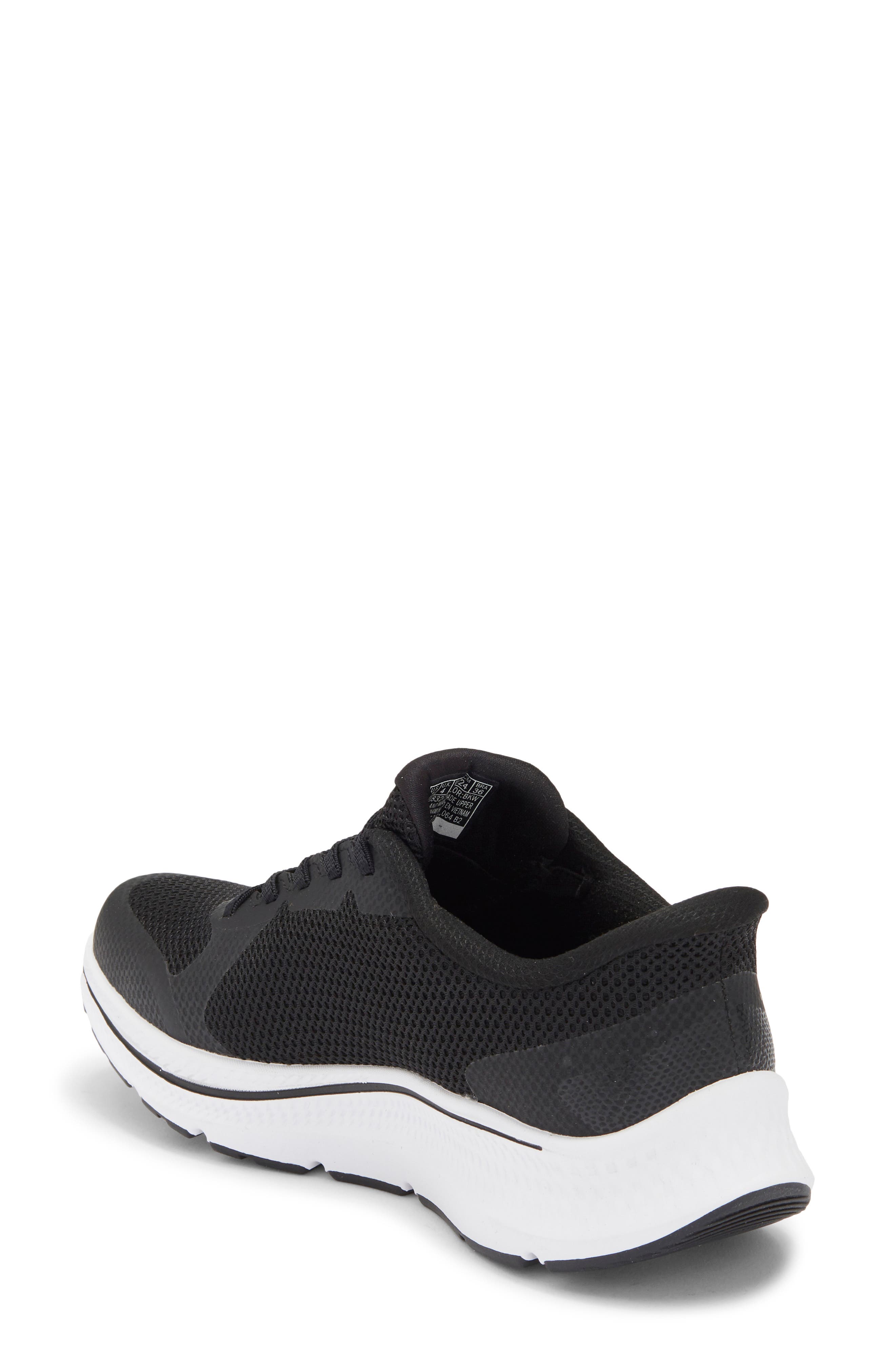 SKECHERS Slip-ins: GO RUN Consistent 2.0 Sneaker, Alternate, color, Black/ White