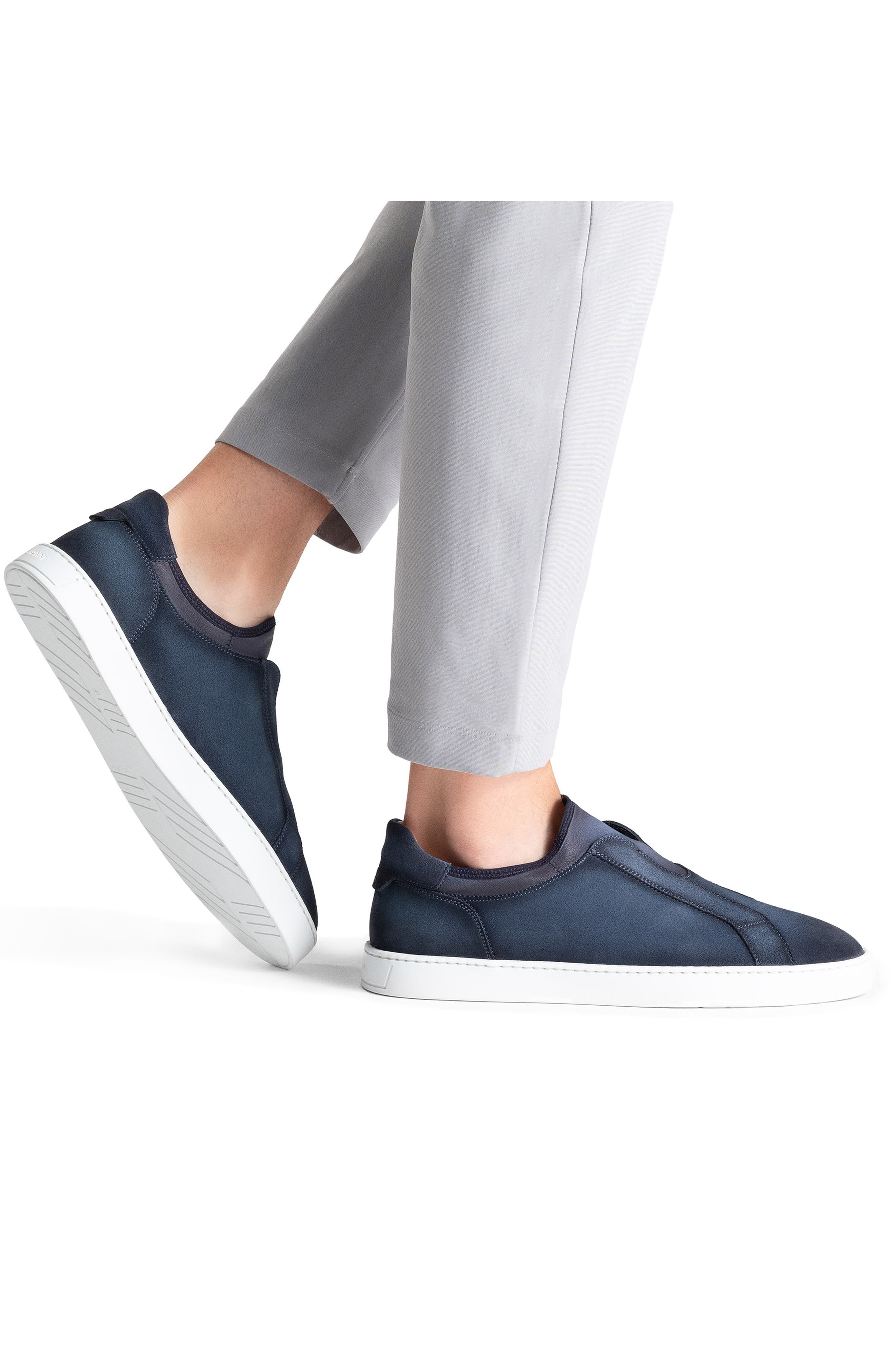 Magnanni Leve Low Top Sneaker, Alternate, color, 