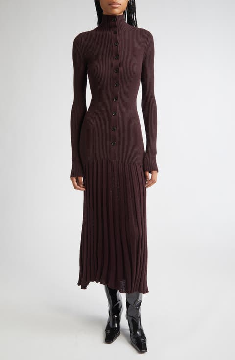 Jada Long Sleeve Sweater Dress