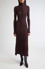 Proenza Schouler Jada Long Sleeve Sweater Dress