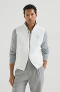 Brunello Cucinelli Reversible nylon vest