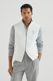 Brunello Cucinelli Reversible nylon vest