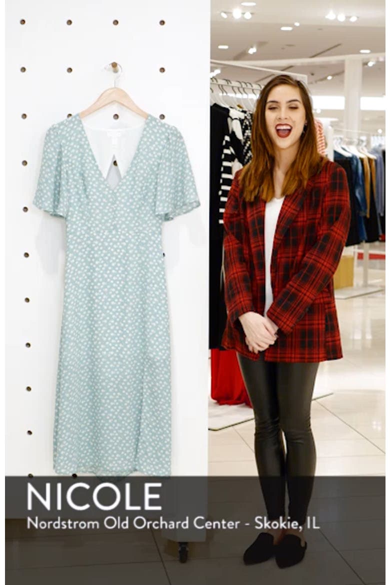 Flutter Sleeve Midi Dress video