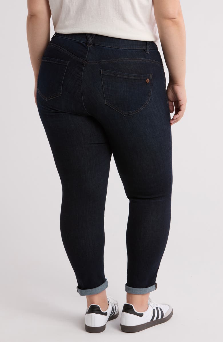 Democracy Ankle Skimmer Cuffed Skinny Jeans, Alternate, color, 