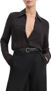 Favorite Daughter The Sheer Sophistication Button-Up Shirt