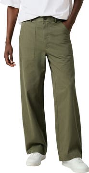 D.RT Army Wide Leg Pants