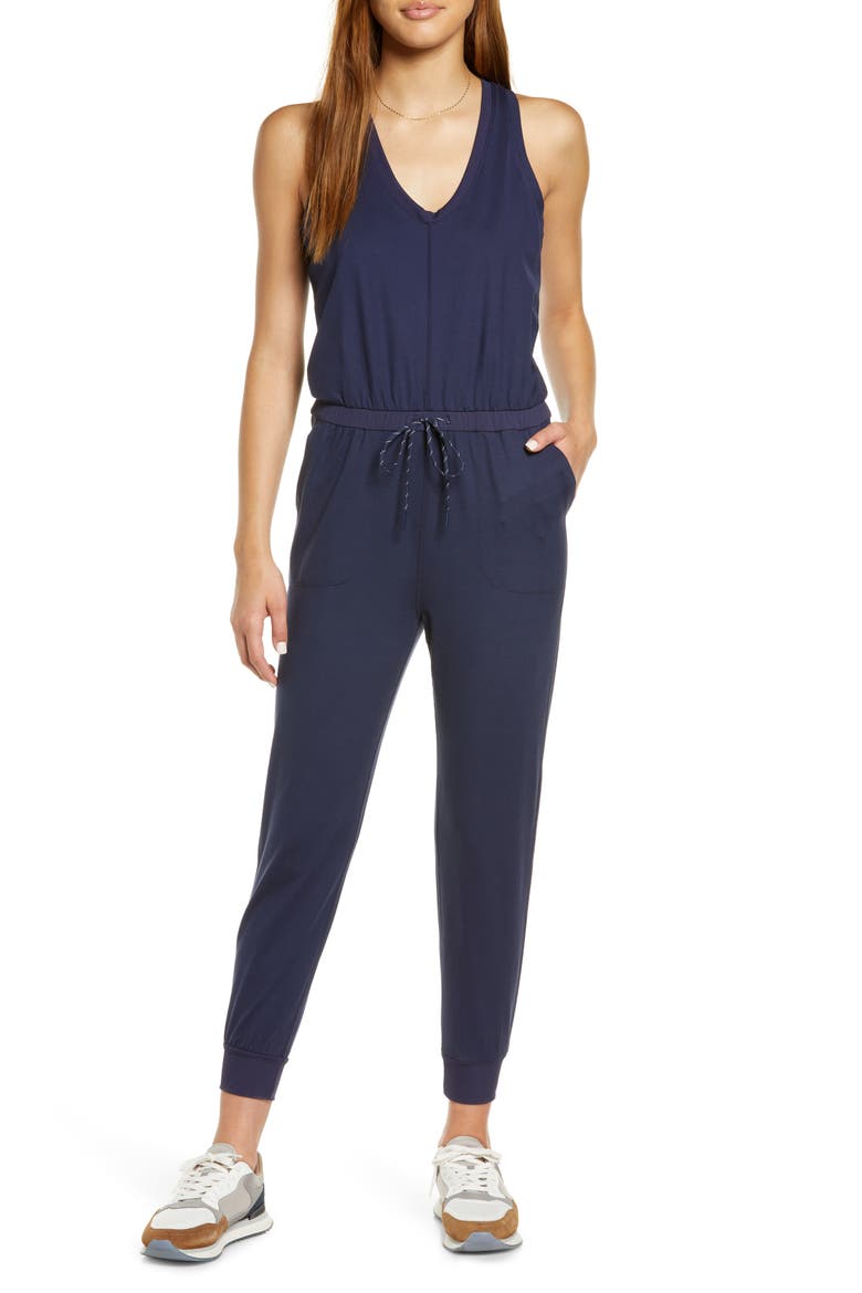 Live In Jogger Jumpsuit, Main, color, NAVY NIGHTFALL