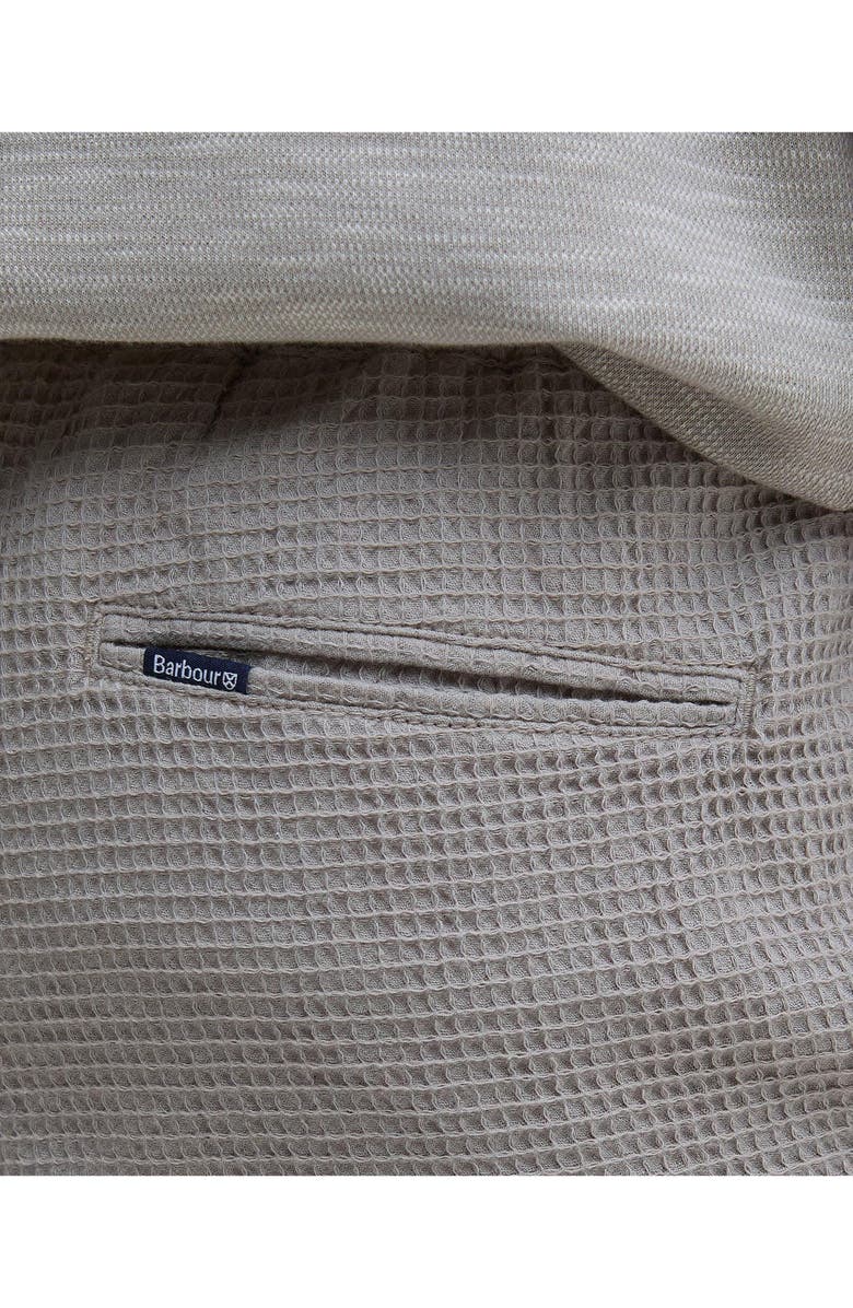 Barbour Sandwood Waffle Stitch Shorts, Alternate, color, Concrete