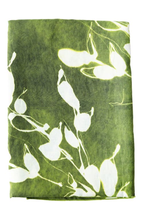 Goldie Home Porto Print in Olive Tablecloth  product