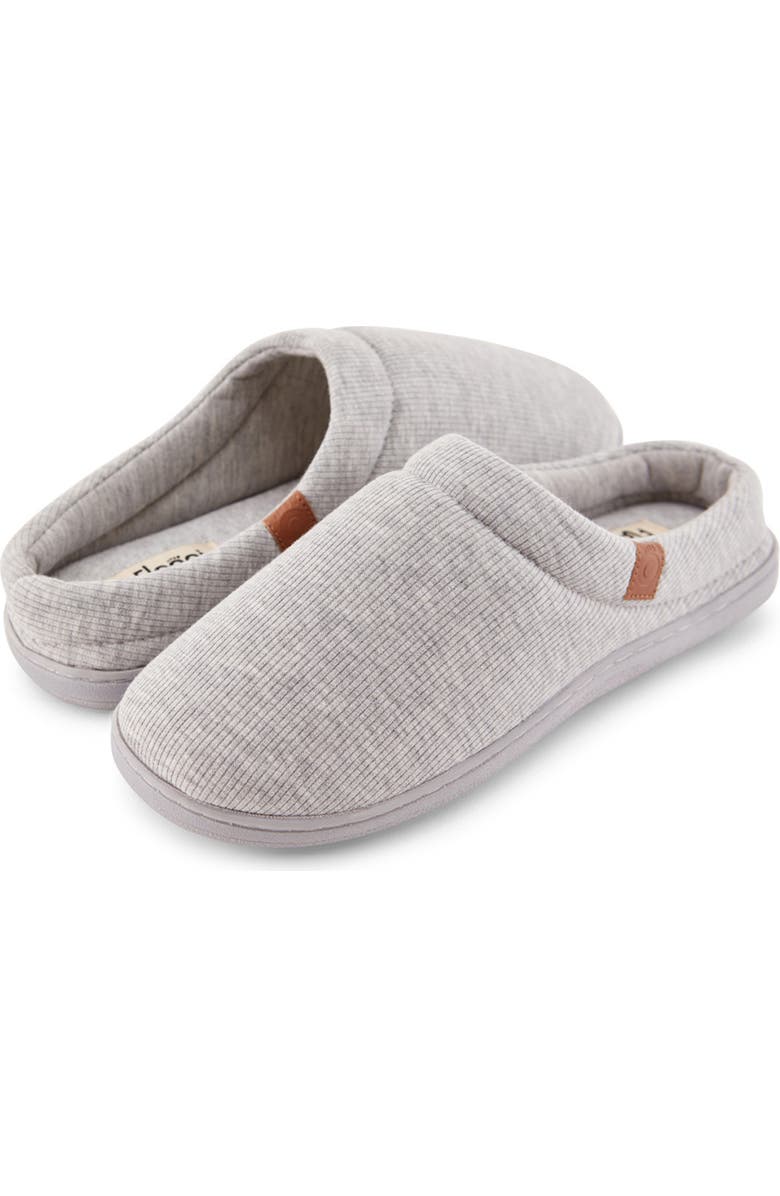 FLOOPI Sydney Ribbed Slipper, Alternate, color, Grey