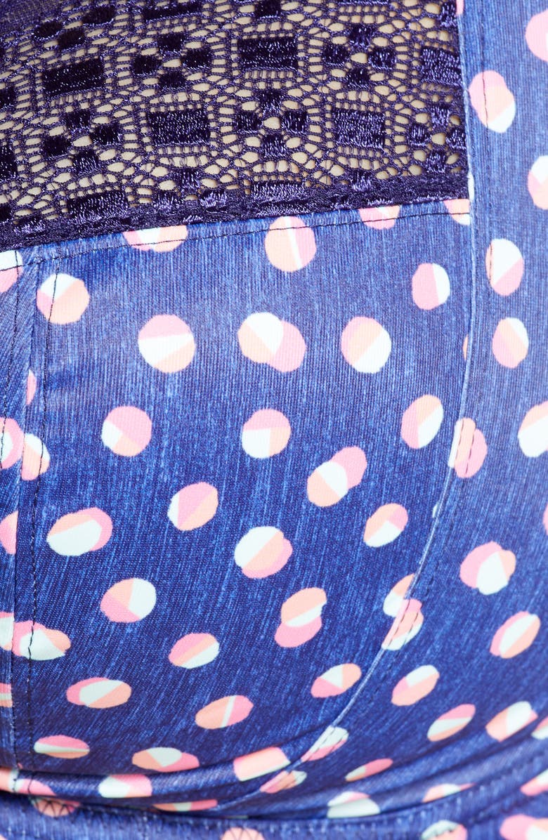 Elomi Kim Full Figure Underwire Plunge Bra, Alternate, color, 