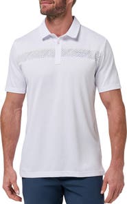 TravisMathew Landline Chest Stripe Polo