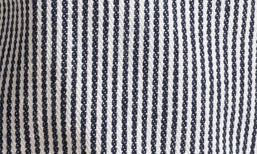 ATELIER SAUCIER ATELIER SAUCIER INDIGO STRIPE BOTTLE BAG