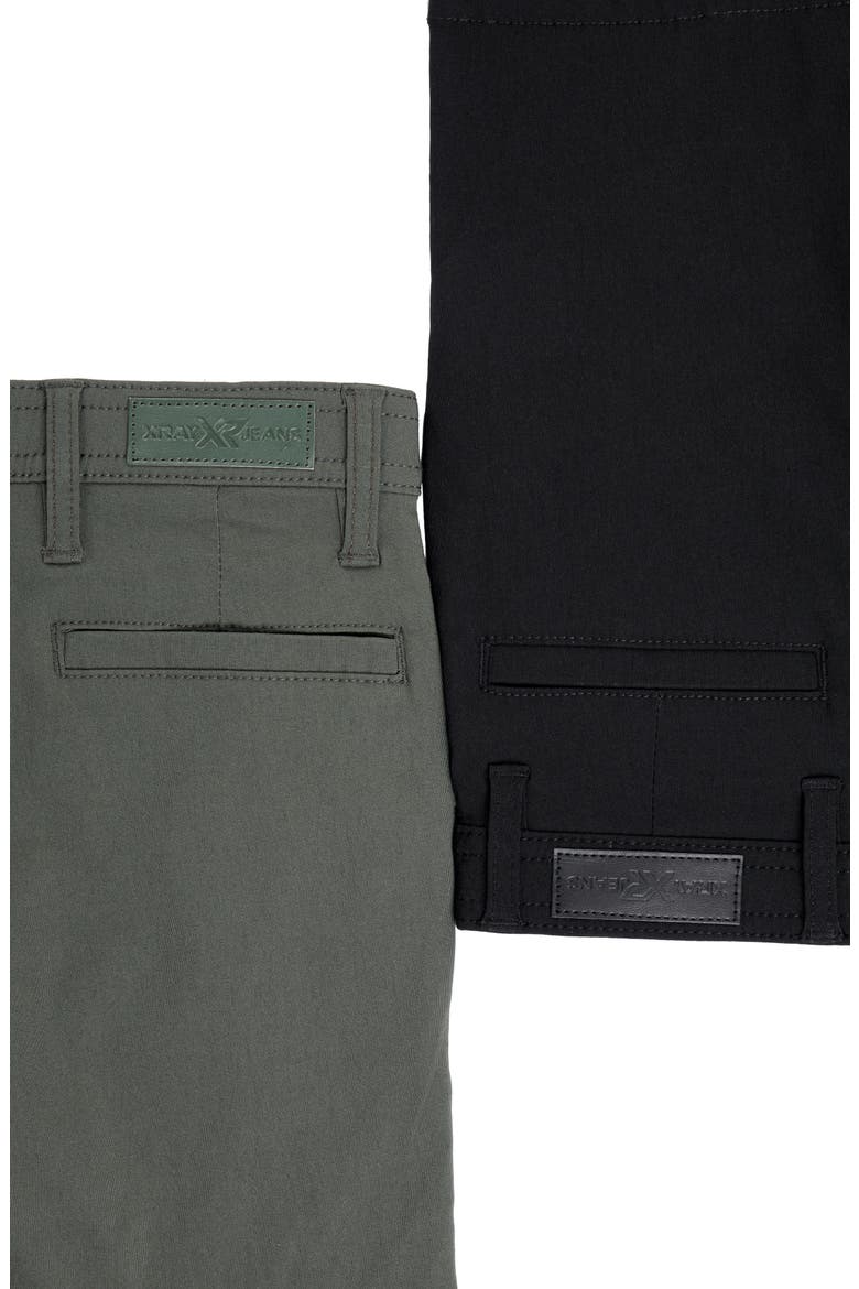Kids' 2-Pack Flex Shorts, Alternate, color, BLACK/ OLIVE