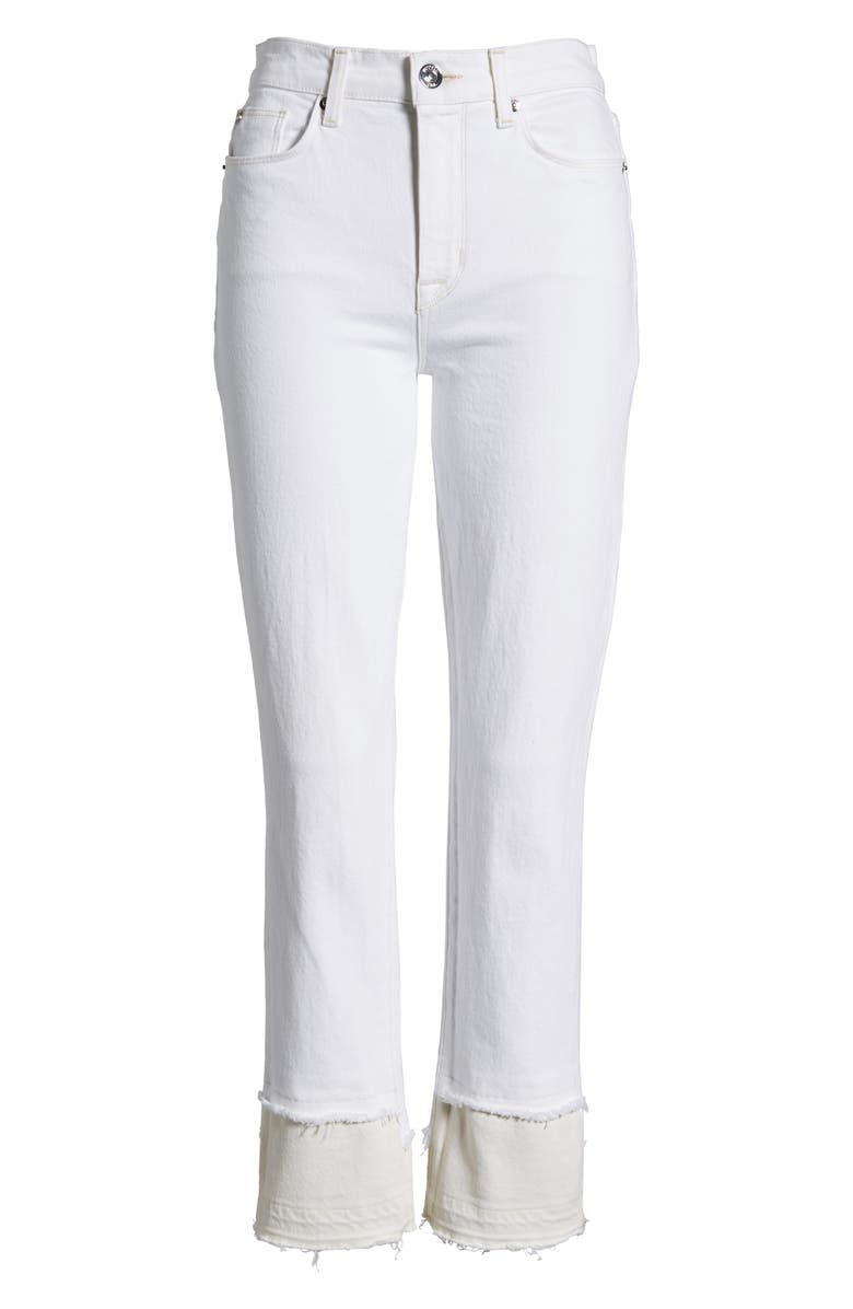 Hudson Jeans Zoeey High Waist Crop Straight Leg Jeans, Alternate, color,