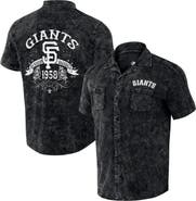 Darius Rucker Collection by Fanatics Men's Darius Rucker Collection by Fanatics  Black San Francisco Giants Denim Team Color Button-Up Shirt