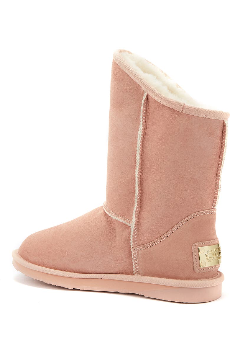 Australia Luxe Collective Cosy Genuine Shearling Short Boot, Alternate, color, Rose