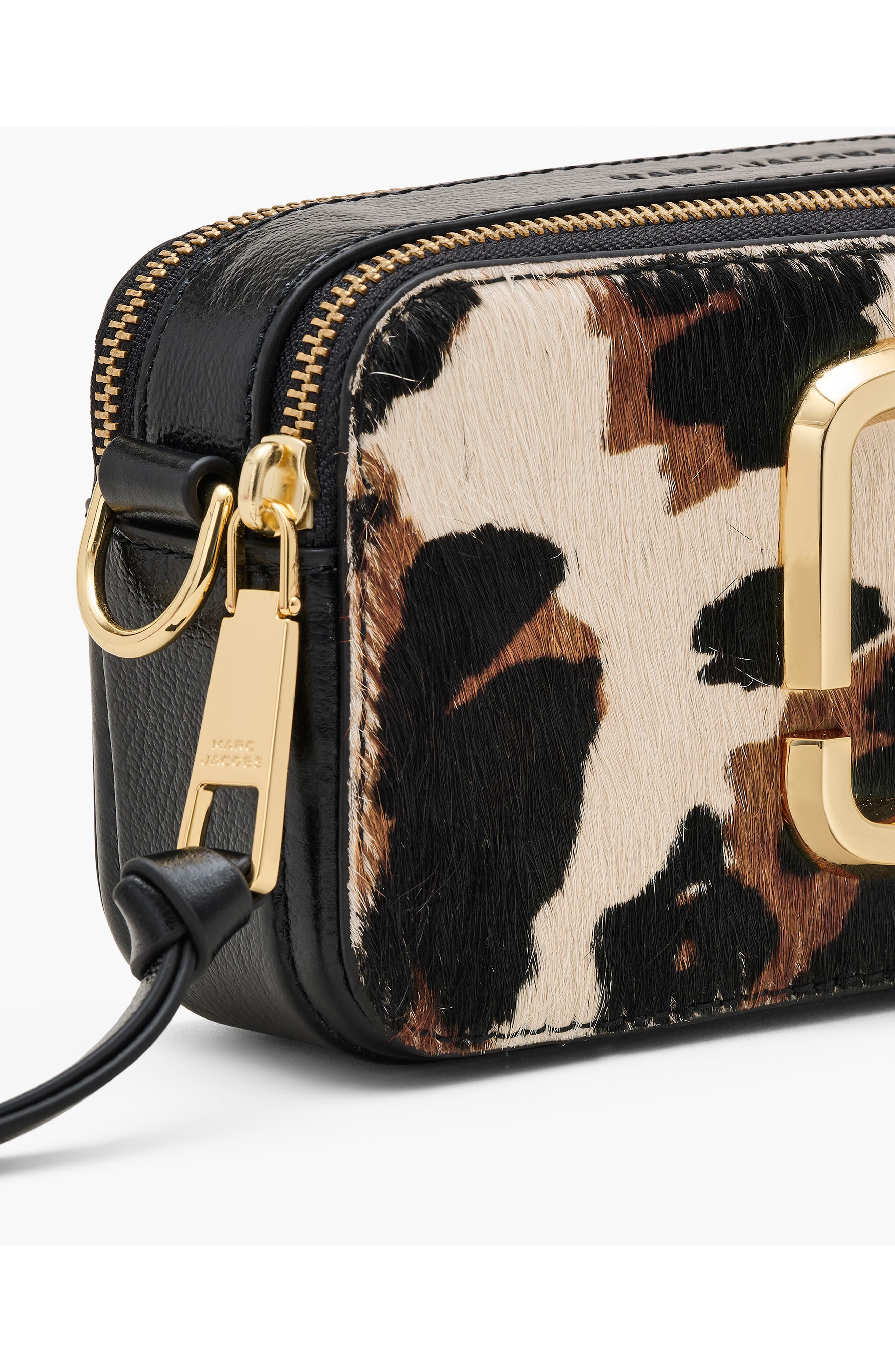 Marc Jacobs 
The Cow Haircalf Snapshot
 Genuine Calf Hair Crossbody Bag, Alternate, color, 