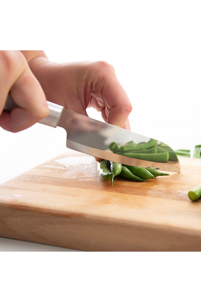Cutlery 4.75-Inch Cook's Utility Knife Stainless Steel Straight Blade, Alternate, color, Silver