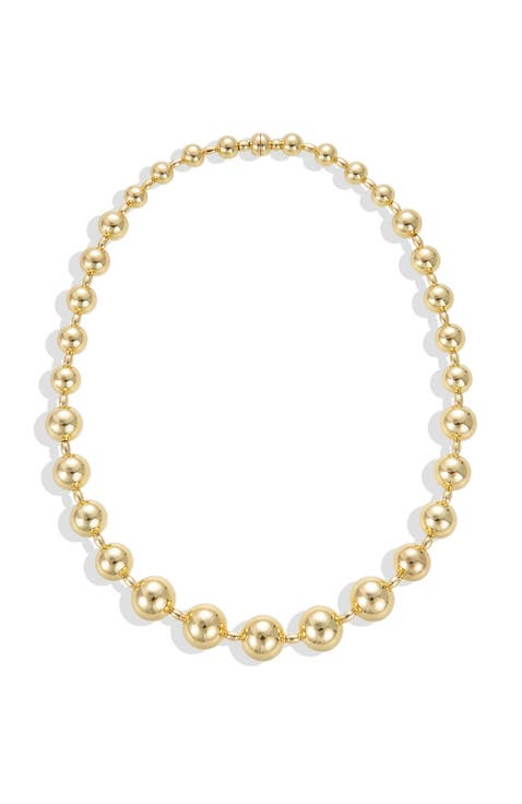 Sienna Graduated Beaded Necklace