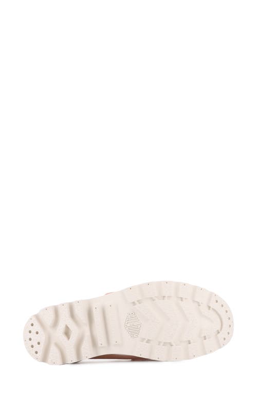 Palladium Pampa Mary Jane Flat In Peaskin