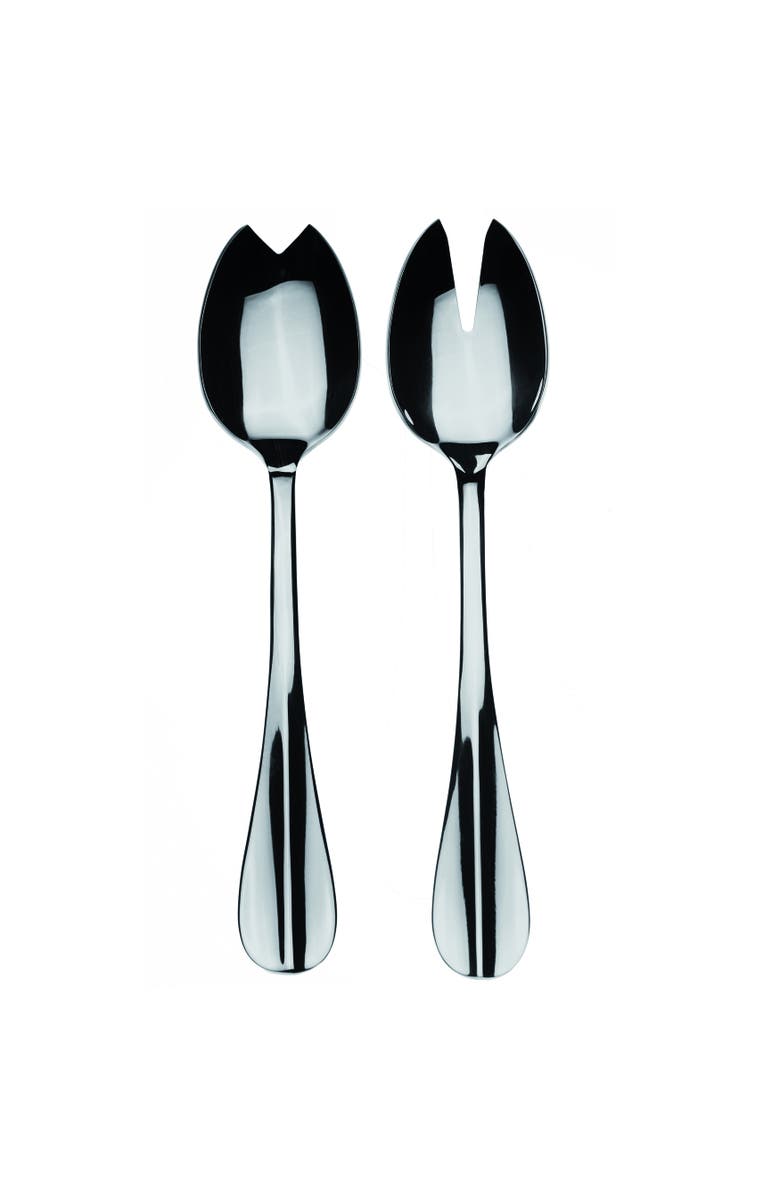 Mepra Roma Salad Serving Set - 2 Pieces, Main, color, Silver
