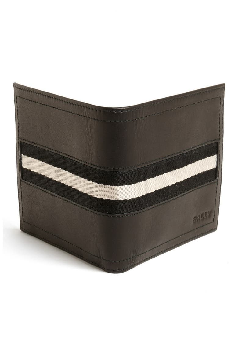 'Tye' Coin Pouch Wallet, Alternate, color, BLACK