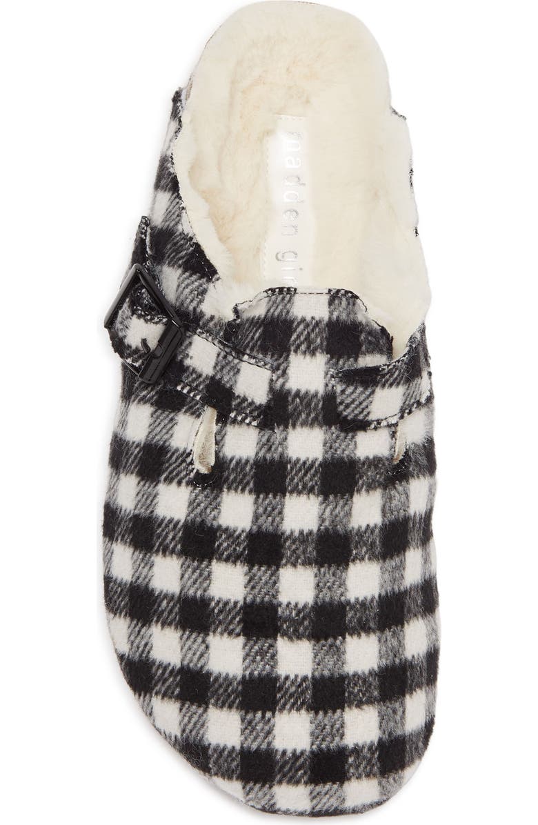 Madden Girl Prance Faux Fur Lined Clog, Alternate, color,