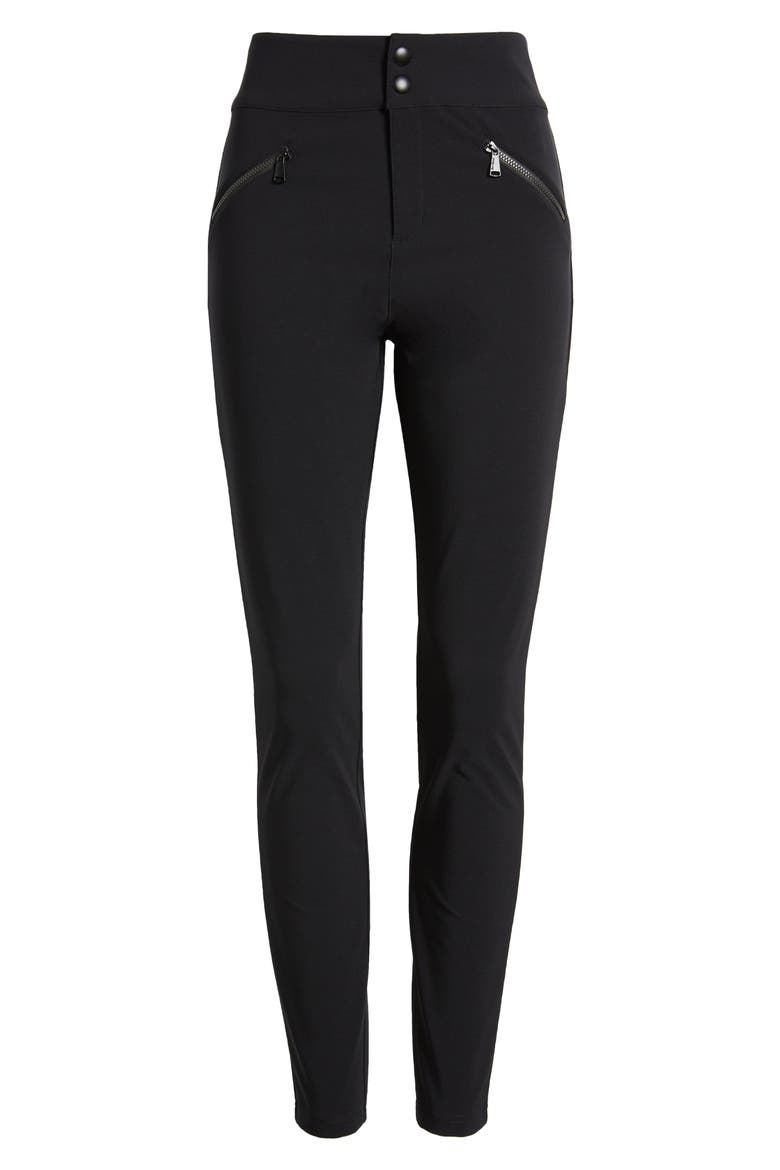 Geneva Techno Pants, Alternate, color, BLACK