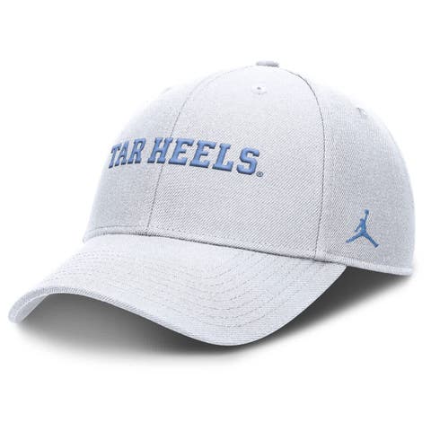 Men's Jordan Brand White North Carolina Tar Heels 2025 On-Field Rise Performance Adjustable Hat
