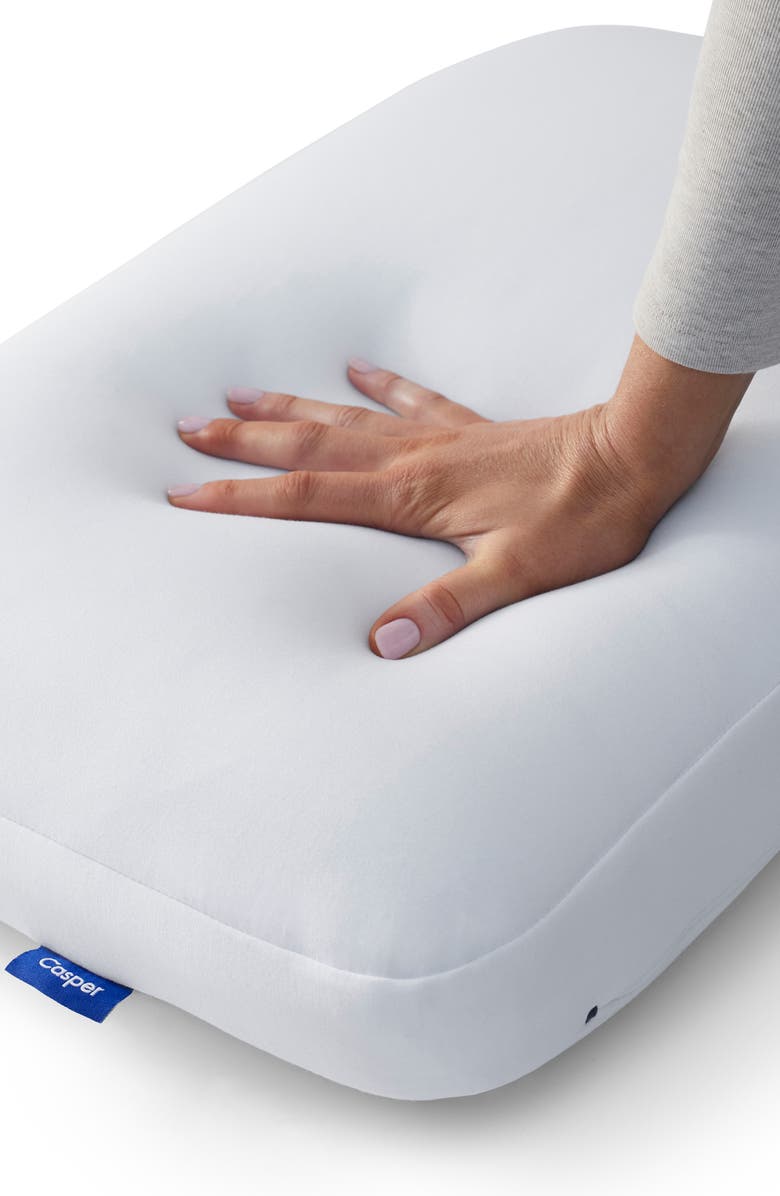 Casper Mid Loft Hybrid Pillow, Alternate, color,