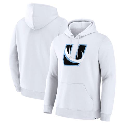 Men's Fanatics  White Utah Mammoth Alternate Logo Legacy Fleece Pullover Hoodie