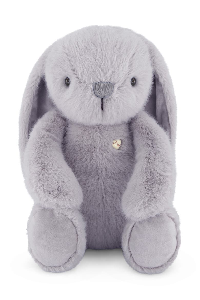 Penelope the Bunny Set of Two 12" Plush BFF Bunnies, Alternate, color, Marshmallow & Silver